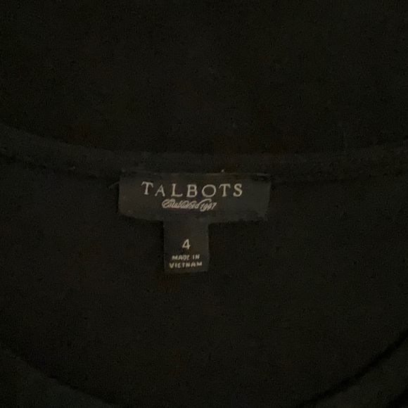 Black Midi Talbots Dress - Size 4 - Picture 7 of 7